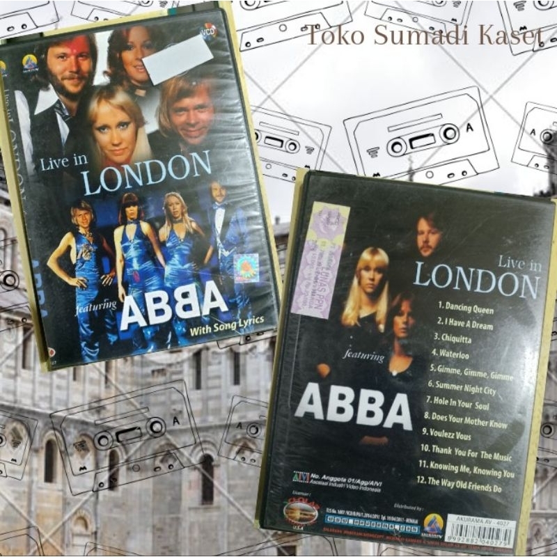 VCD ABBA produksi akurama record