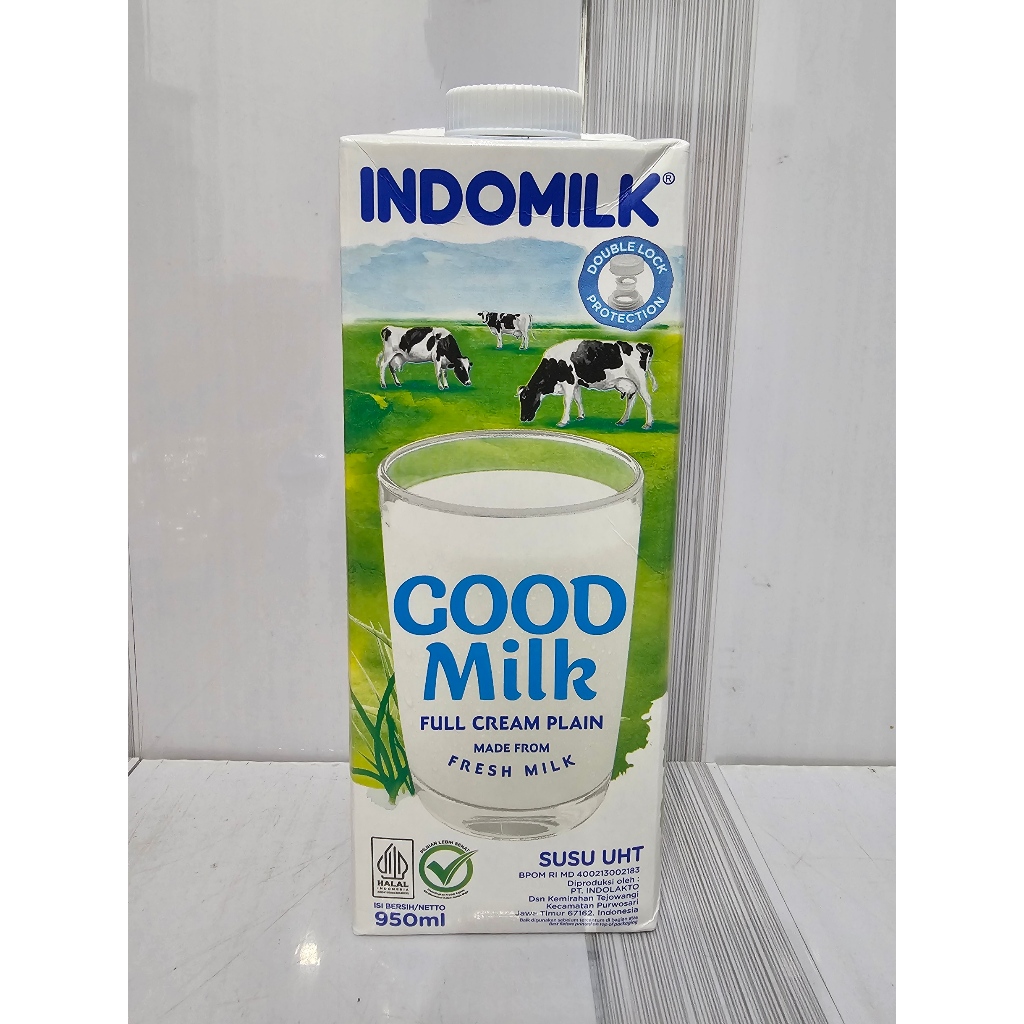

Indomilk UHT 950ml Good Milk Full Cream