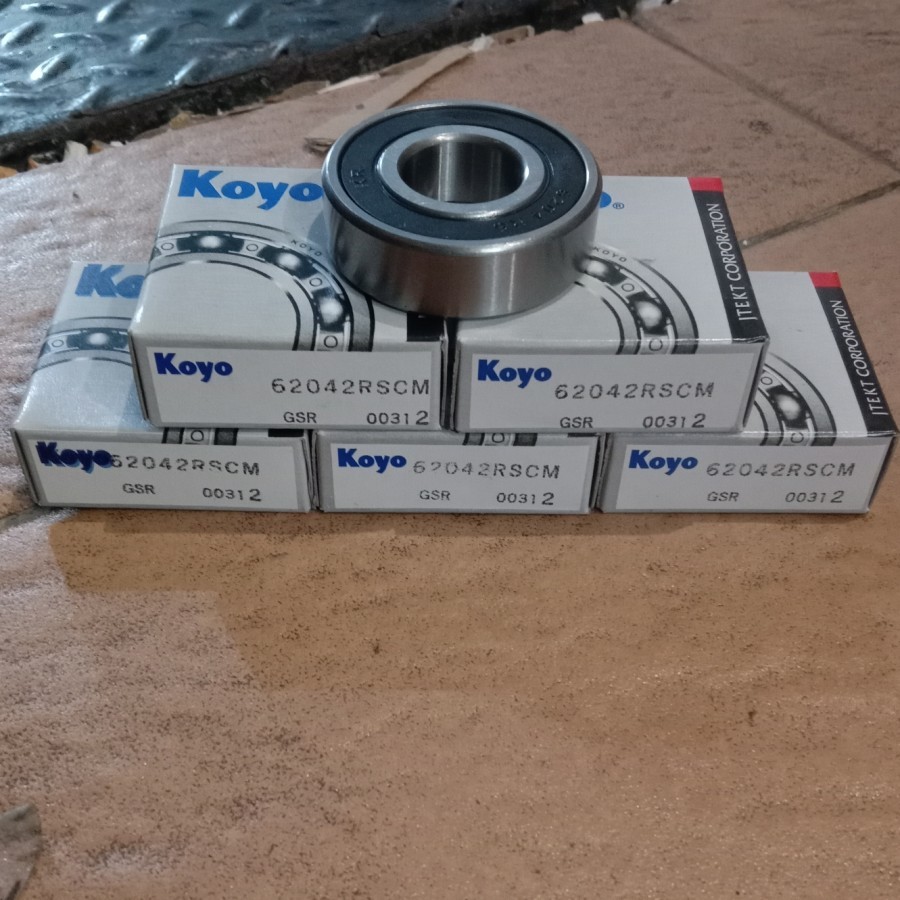 ball bearing 6204 2RSCM koyo original