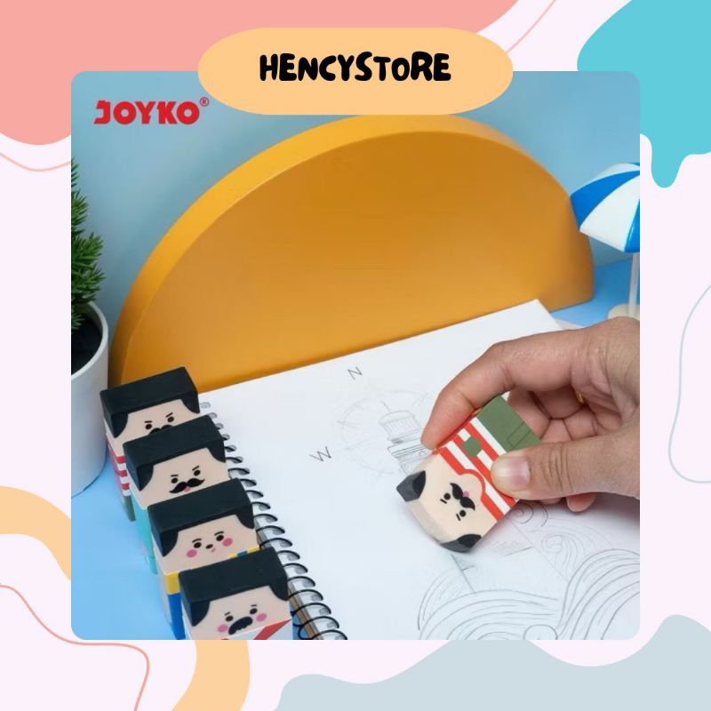 

(HencyStore) JOYKO PENGHAPUS ERASER JOYKO ER-125 MAN IN COSTUME