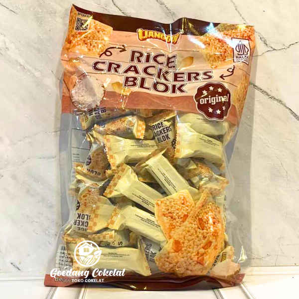 

bGF Lianggui Rice Crackers Blok Snack Krekers Beras Rasa Orinal Black Rice 298g