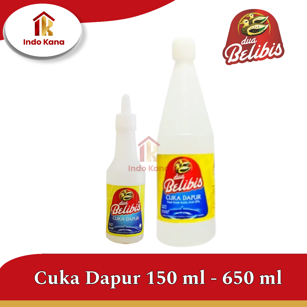 

Cuka Dapur Dua Belibis 150 & 650 ml