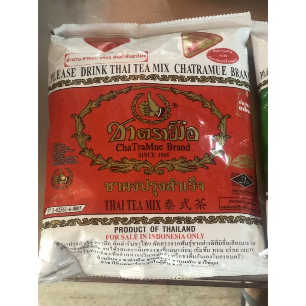 

Thai Tea Original Cha Tra Mue 400 Gram