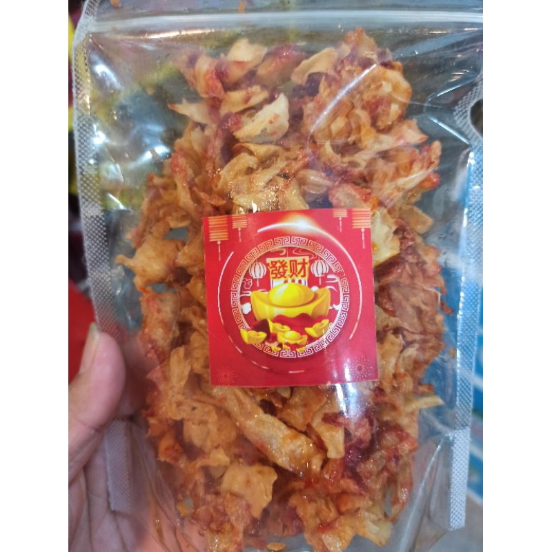 

Keripik Ubi Singkong Pedas Manis 180gram Makanan Ringan Khas Bagan Siapi-api Halal