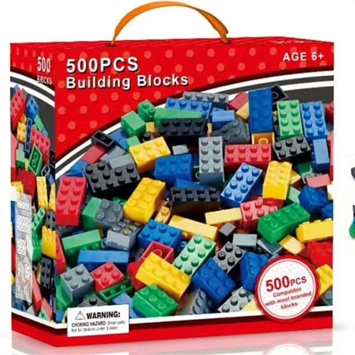 Ciustoys City Block Mainan Edukasi Anak Block Susun 500 Pcs