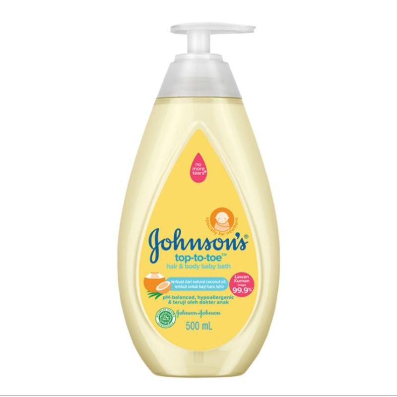 Johnson's Baby Sabun Mandi & Sampo Bayi Pump 500 ml