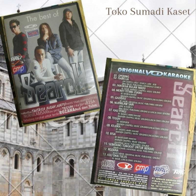 VCD search produksi AAR RECORD