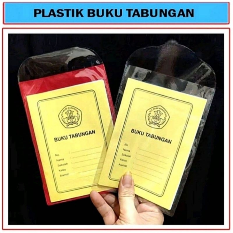 

20 Pcs Plastik Buku Tabungan / Plastik iuran SPP ( KUALITAS BAGUS )