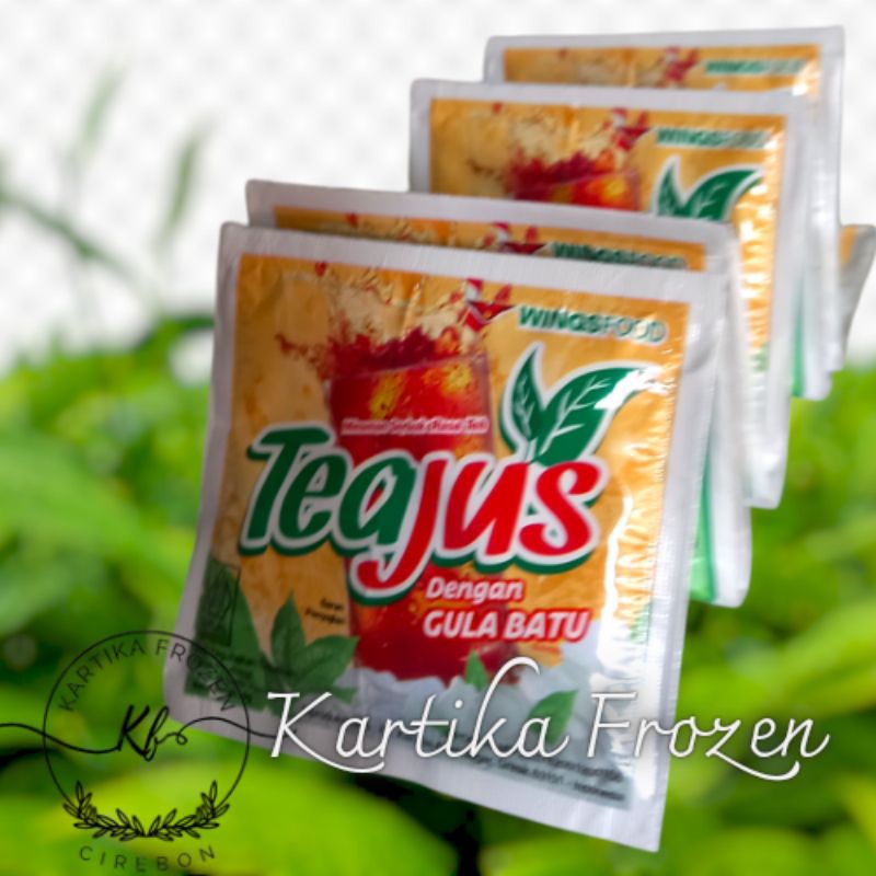 

TEAJUS SERBUK MINUMAN TEH RENCENG (10 Sachet X 5 Gr)