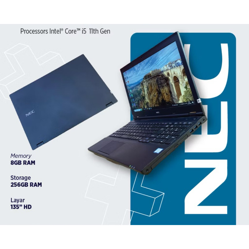Laptop NEC PRO VK 23T Core i5 Gen6 Ram-8gb SSD-256gb 15inch MURAH BERGARANSI