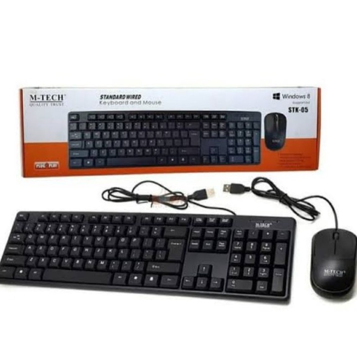 Promo Keyboard usb MTech STK 5 Orinal  Keyboard  Mouse Mtech