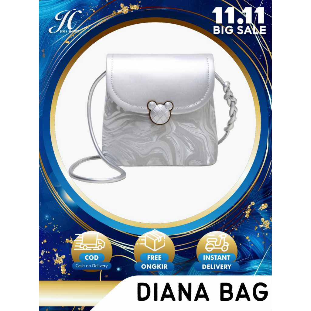 JIMS HONEY DIANA BAG Tas Selempang Wanita Slingbag Cewek Jimshoney Trendy Elegan