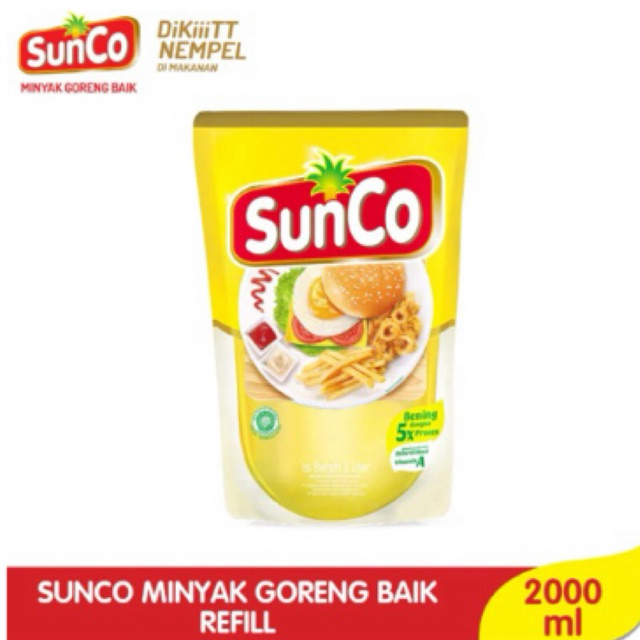 

Minyak Goreng Sunco 2 liter minyak goreng Best Seller