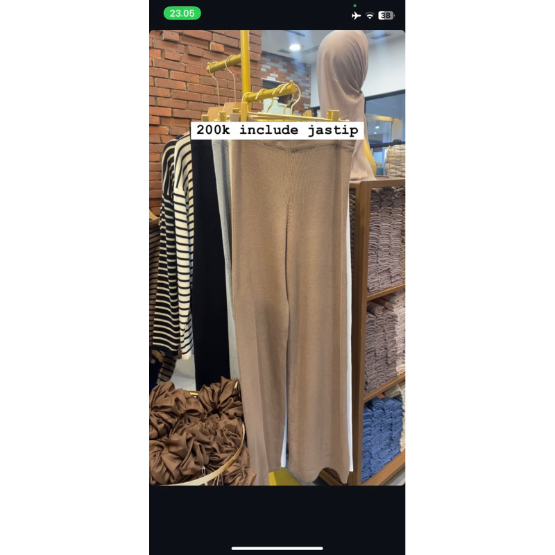arascraf knit pants