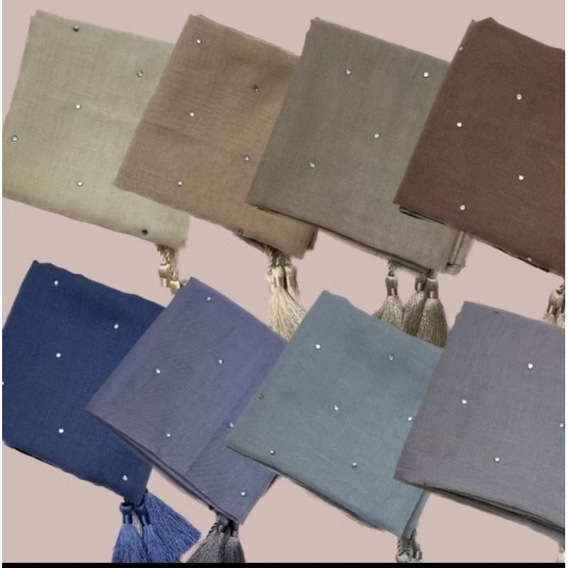 JILBAB PARIS TASEL PAYET TABUR SWAROVKI || SEGIEMPAT PARIS TASEL PAYET SWAROVKI