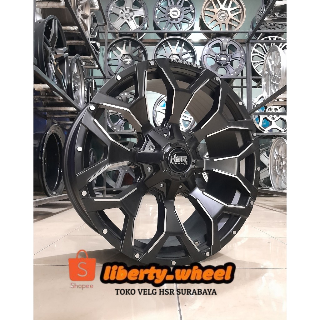 Velg HSR Ring 20 Pajero,Fortuner Lebar 9 - Promo Free Ongkir