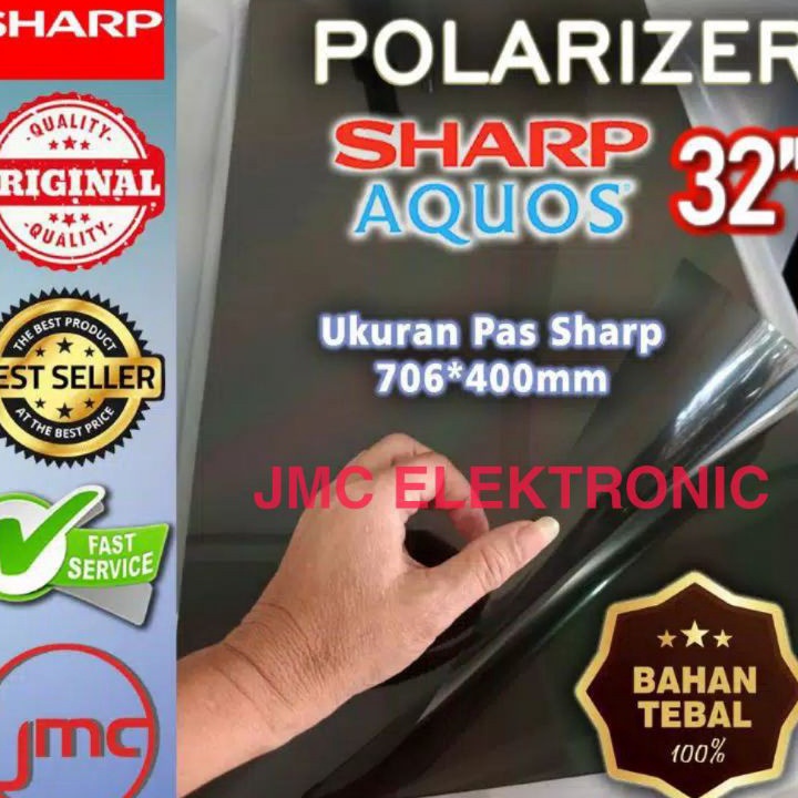 TRENDING  POLARIS POLARIZER TV SHARP AQUOS 32 INCH  DERAJAT