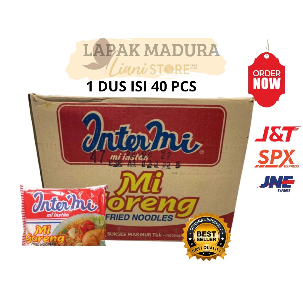 

Intermi goreng 1 dus isi 20pcs/Mie Instan