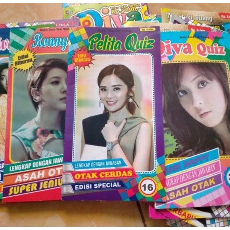 BUKU TTS TEKA TEKI SILANG ANGKA & HURUF