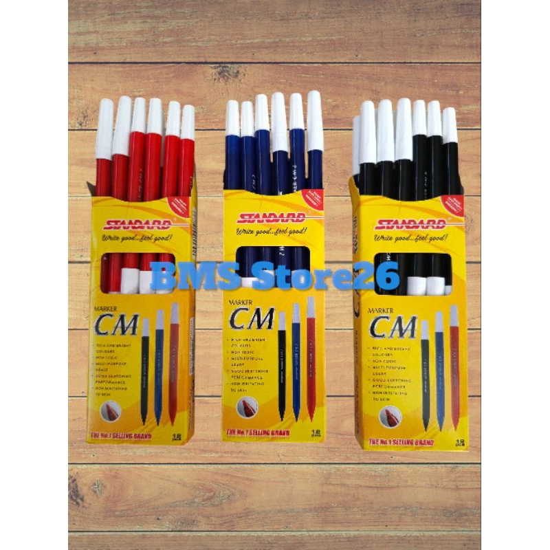 

Spidol Kecil CM Standard - 1 Pack Isi 12 Pcs