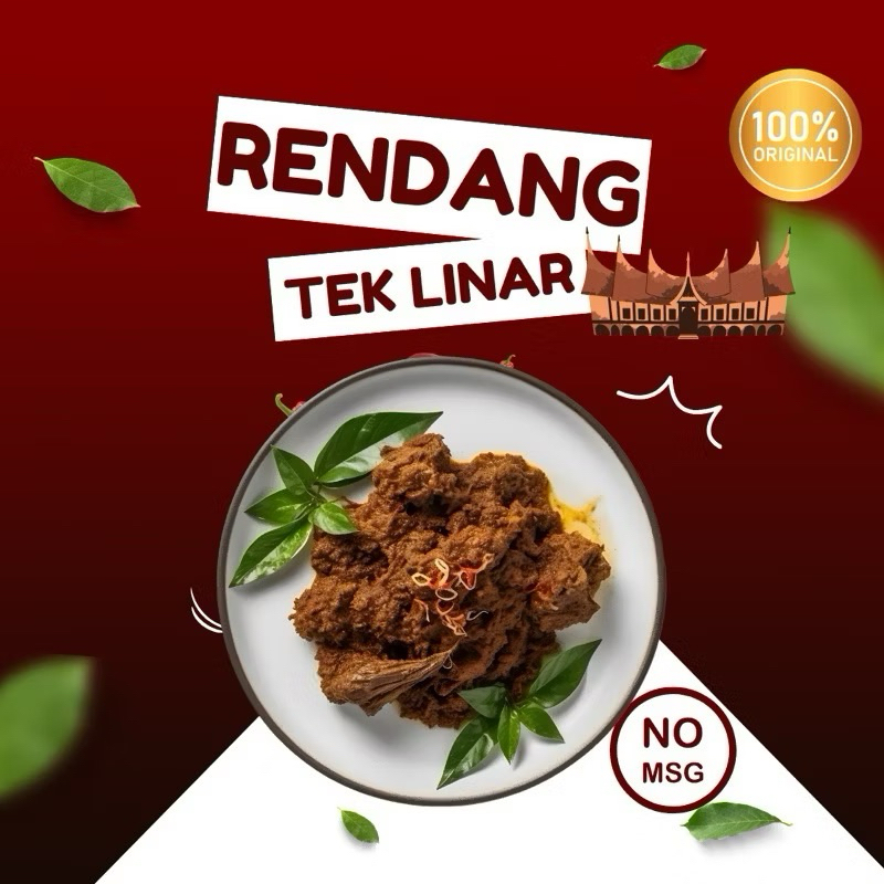 

RENDANG TEK LINAR 1/4KG