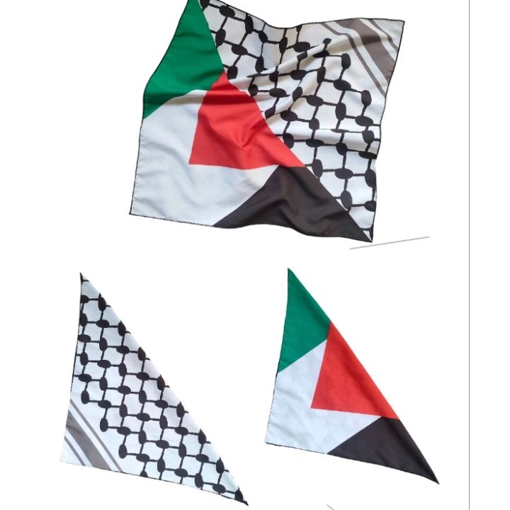 DOPEinc  slayer bandana scarf Palestina Palestine bandana