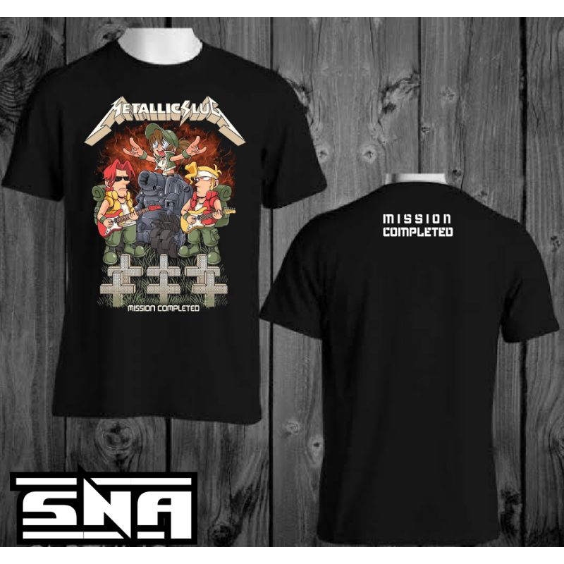 Kaos Game Metal slug Tshirt Distro Original Cotton Combed 24s Super Soft Premium