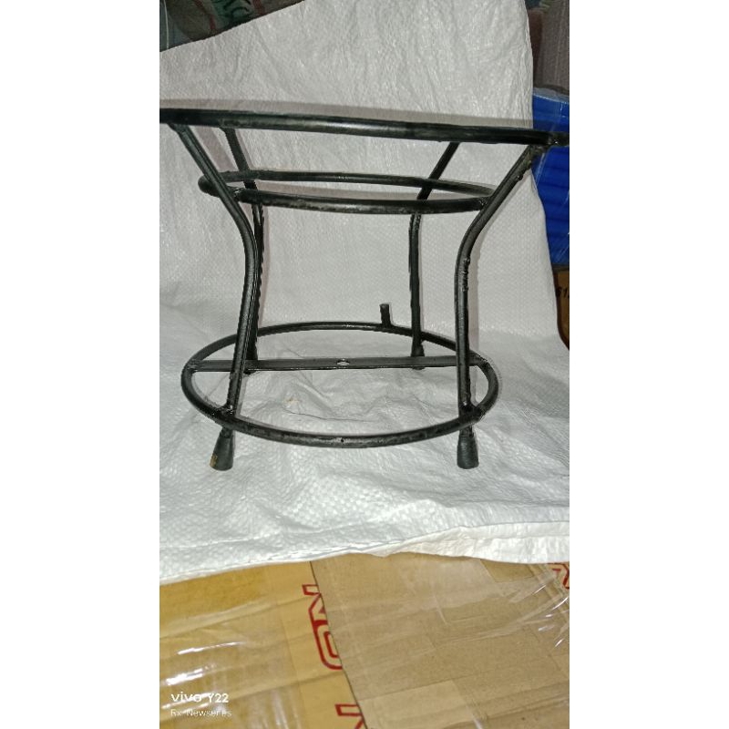 Tungku atau Tatakan bulat dudukan kompor gas semawar kompor wos kompor jos mie ayam bakso nasgor