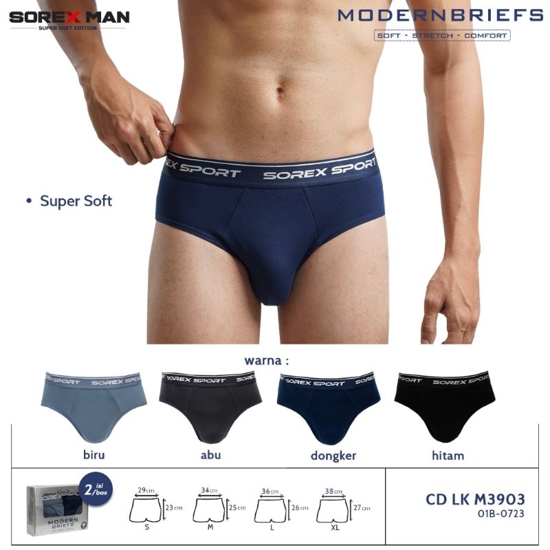 CD SOREX SPORT PRIA LK M 3903 MODERN BRIEFS