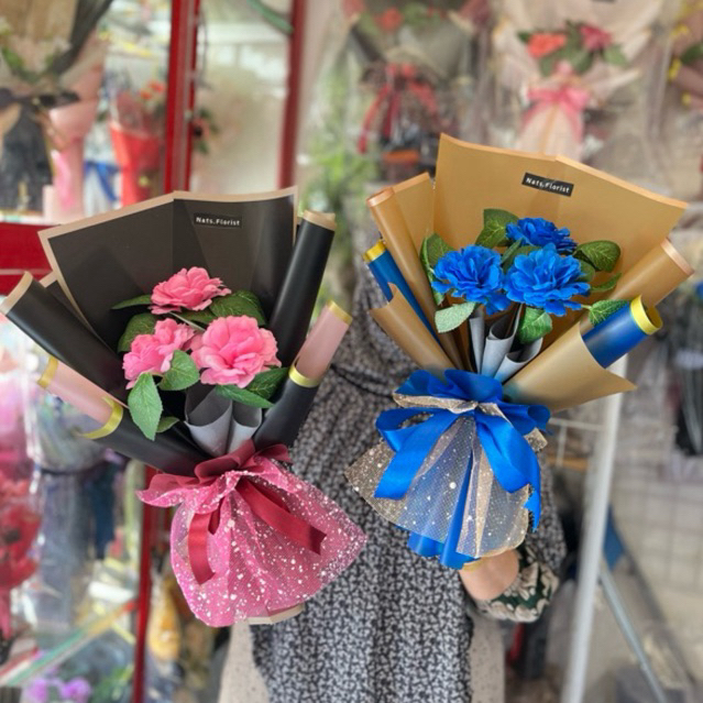 Buket bunga artificial | buket bunga | bunga mawar artificial