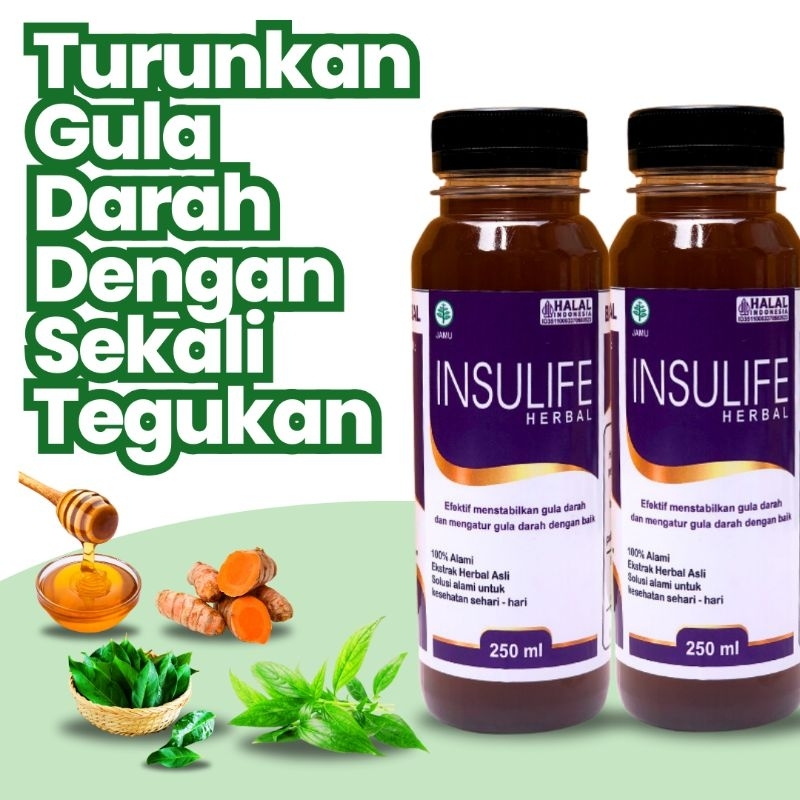 

Insulife 250 ml Efektif Turunkan Gula Darah Dan Mengobati Diabetes