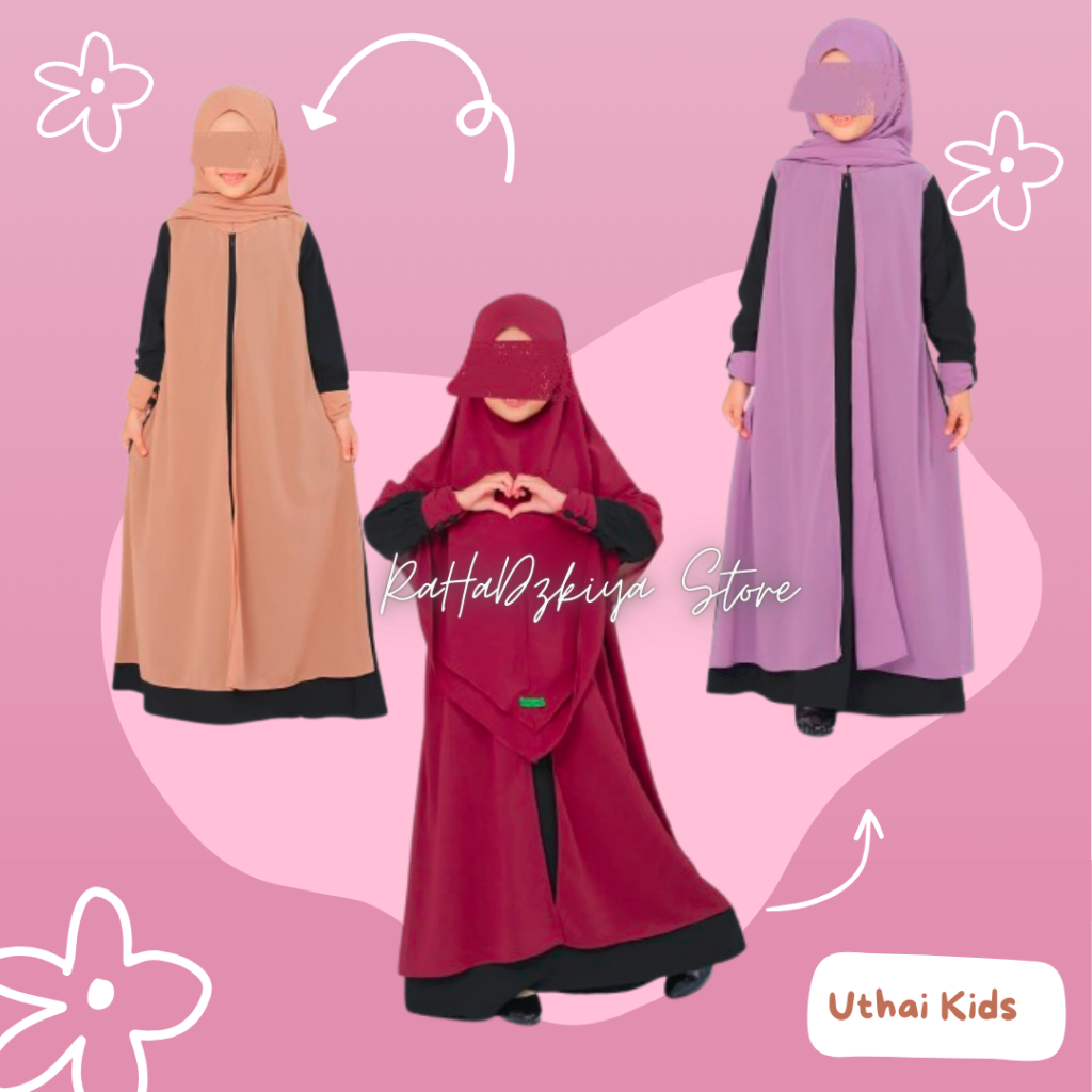 Gamis Banat Uthai series by Griya Adzkia