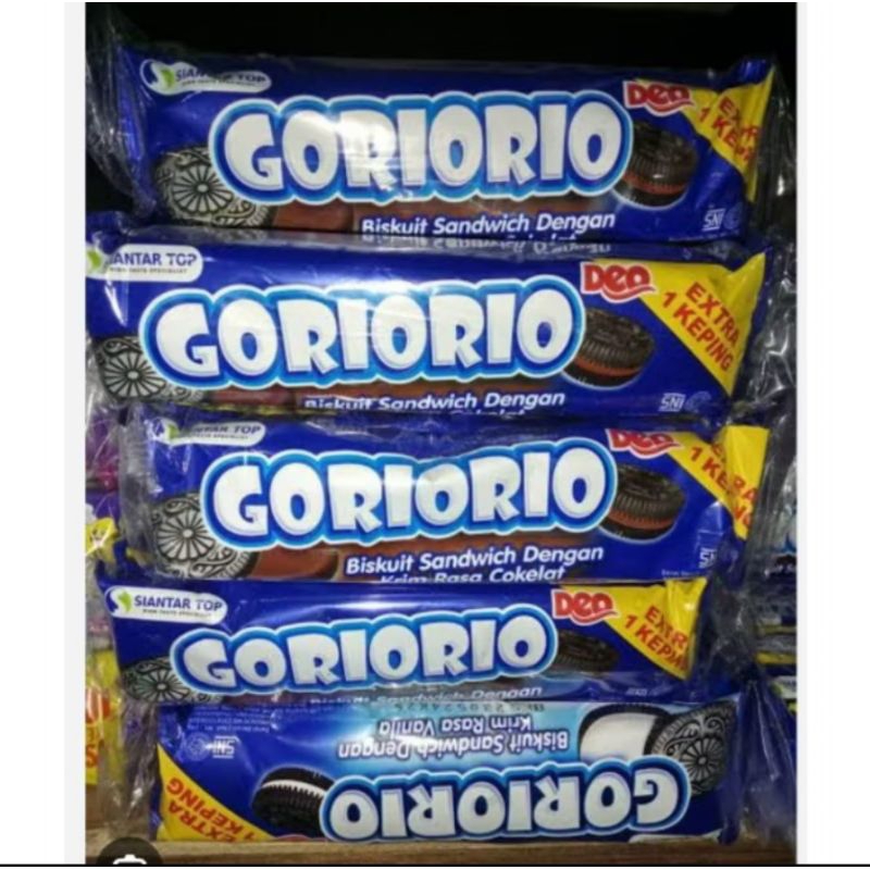 

Goriorio Biskuit 24 Gram 1 Pack isi 10 Pcs