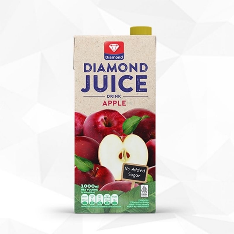 

Diamond juice sari buah apel 1000ml