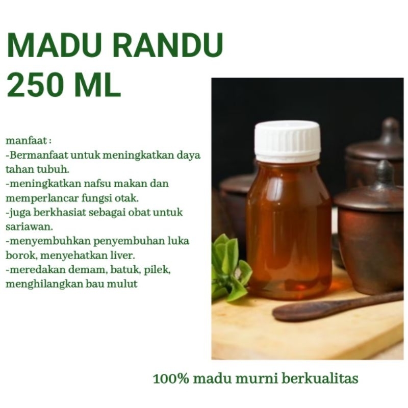

Madu Randu | 250mili