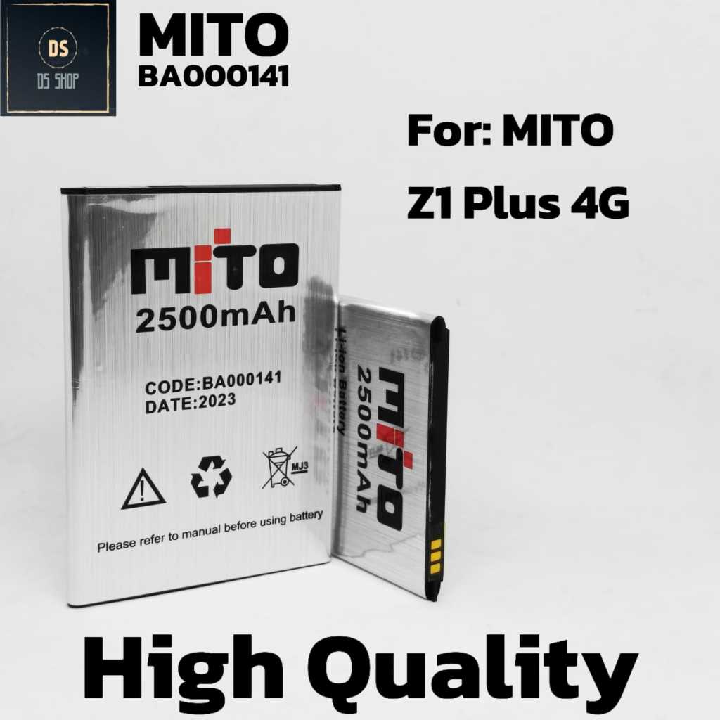 Double Power Battery Baterai Mito A37 Z1 PLUS BA000141 Ori Original OEM Batrai Batre HP