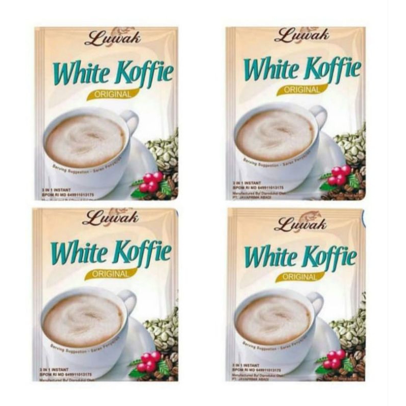 

Kopi luwak white 1 renteng