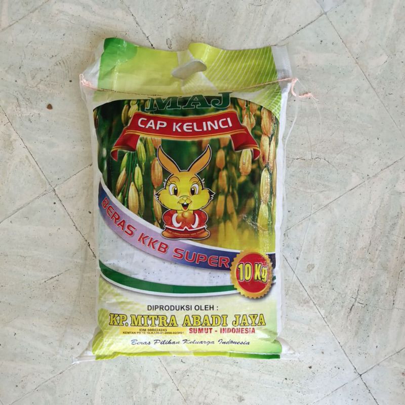 

BERAS KKB SUPER 10KG ~ CAP KELINCI