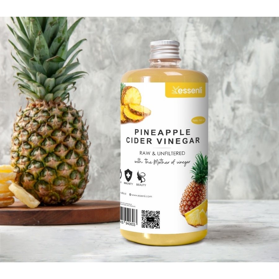 

Pineapple Cider Vinegar with mother Cuka Nanas organik halal