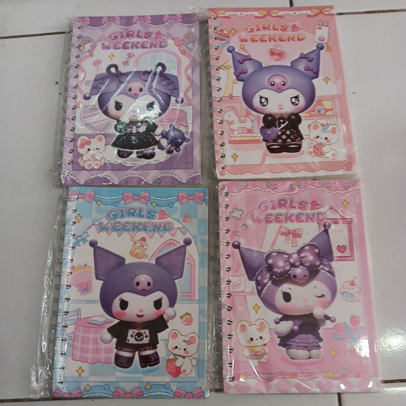 

NOTE BOOK BESAR MOTIF KUROMI