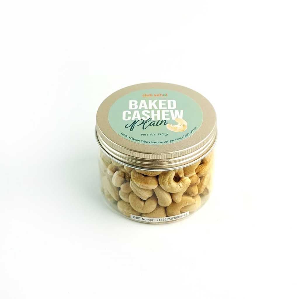 

Club Sehat - Baked Cashew Plain / Kacang Mete Panggang Original 170gram