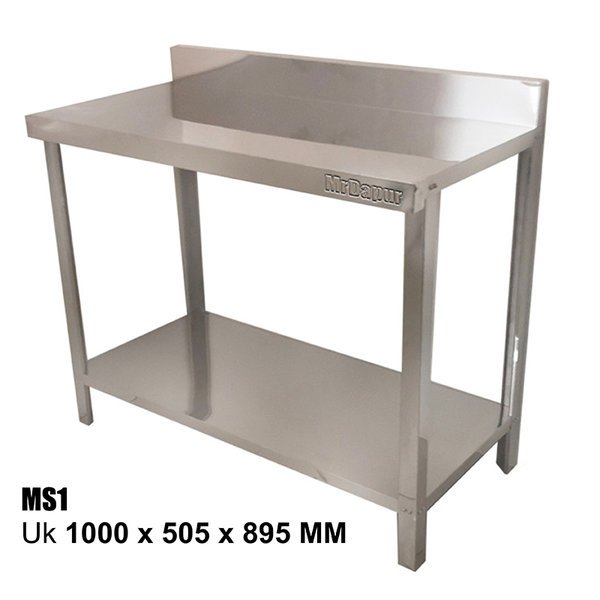 Meja Stainless Steel MrDapur MS 1 [ Home & Kitchen / Bakery / Restoran ]