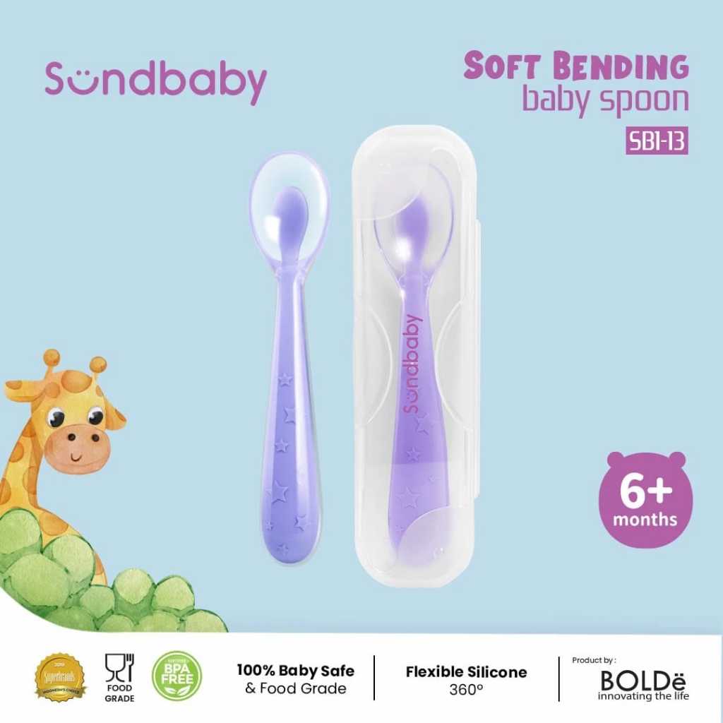 Sundbaby Soft Bending Baby Spoon