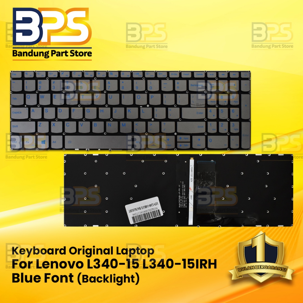 Keyboard Original for Ideapad L340-15 L340-15IRH Blue Backlight