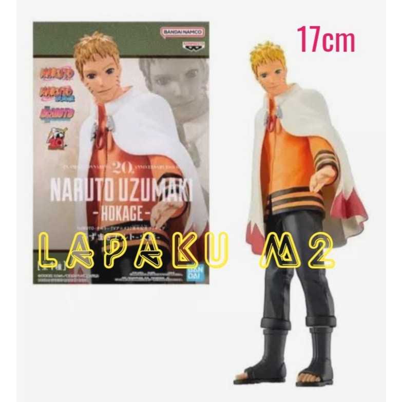 Action Figure Naruto 20th Anniversary Naruto Uzumaki Hokage