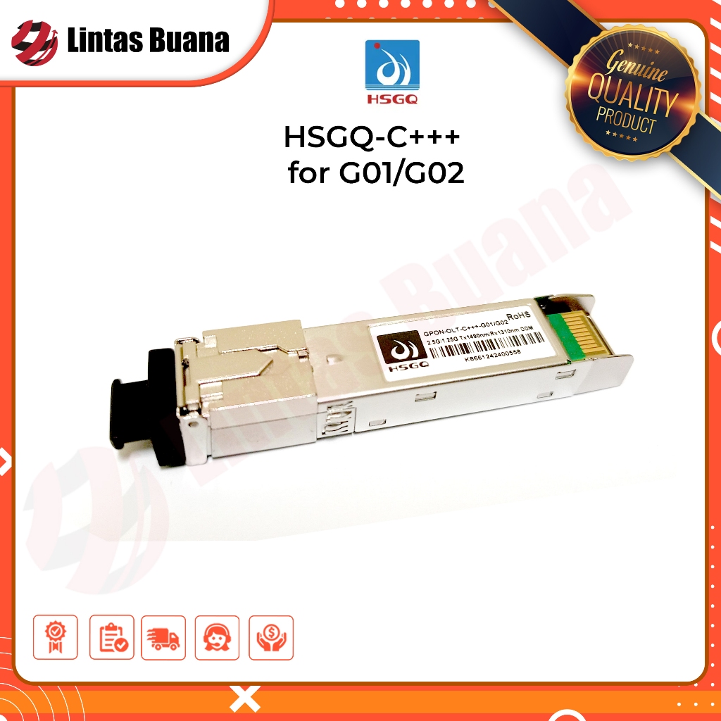 HSGQ SFP GPON OLT C+++ for OLT G01/G02 8db ( SFP Khusus untuk OLT G01ID dan G02ID )