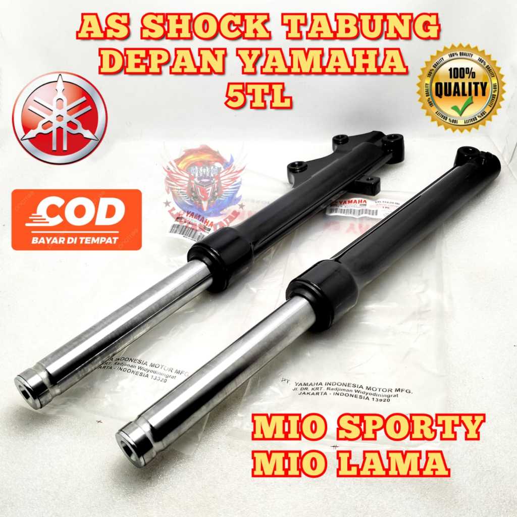 As shock tabung depan Mio Sporty Mio Lama as shok as sok depan tabung Asli original Yamaha mio sport