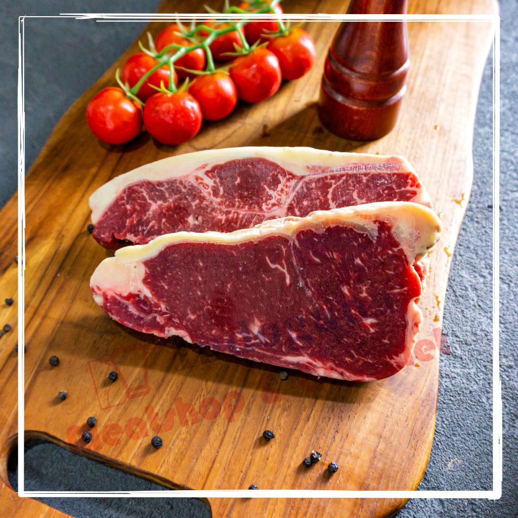 

NZ New Zealand Beef Striploin PS Prime Steer Steak
