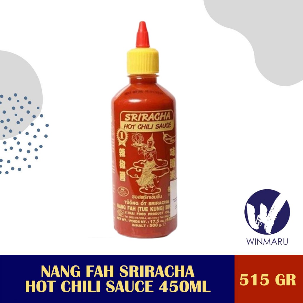 

Nang Fah Sriracha - Sri Racha - Hot Chili Sauce 515g - Saos Thailand
