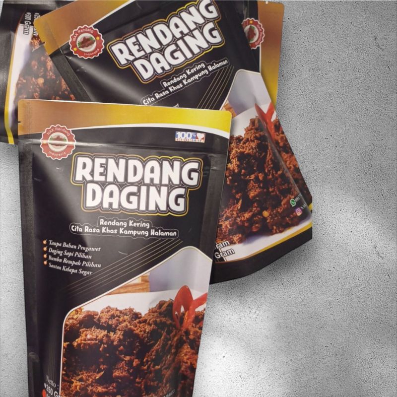 

NAK Rendang. Rendang Daging Sapi 250 Gram